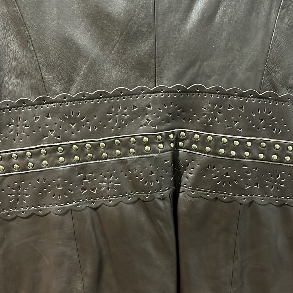 Bradley Bradley Bayou leather jacket women's XS.. NWT - Picture 9 of 12